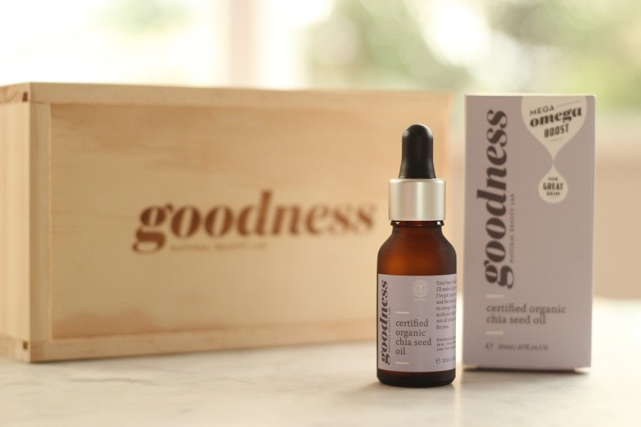 Beauty Review | Goodness Natural Beauty Lab Chia Seed Oil