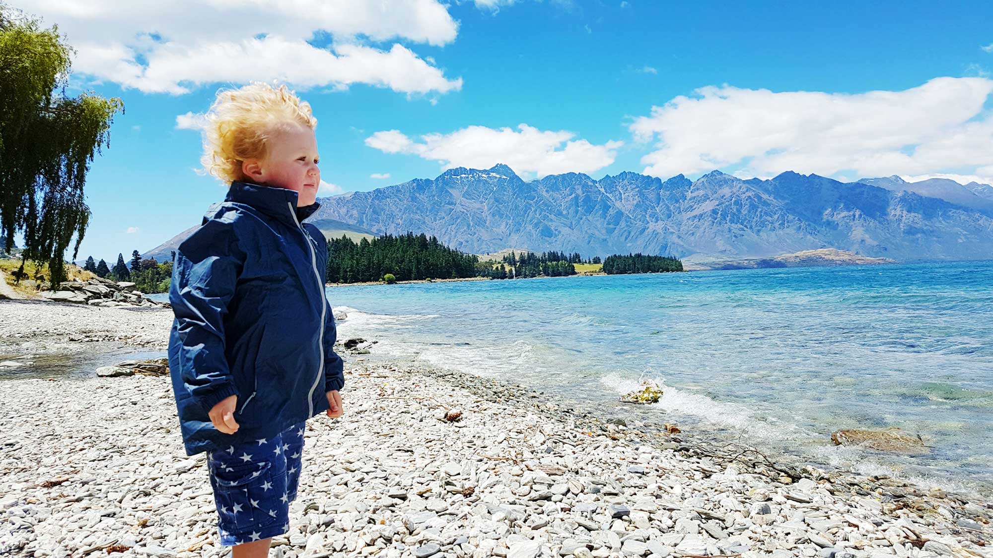 New Zealand's Top Mummy Blogger Parenting Travel Blog Family Queenstown Lake Wakatipu